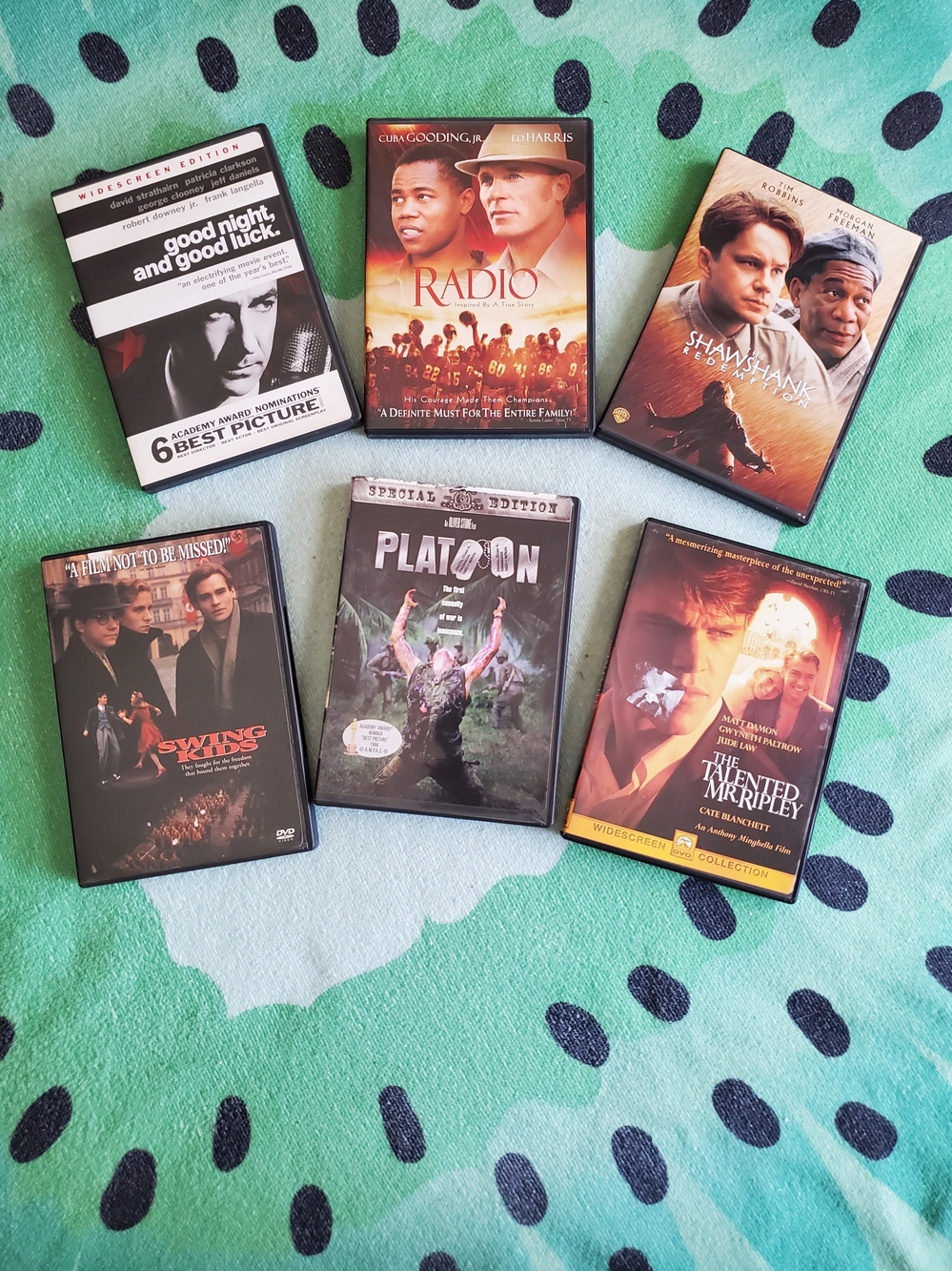 Assorted DVD Movie Collection - 6 Classic DVDs
